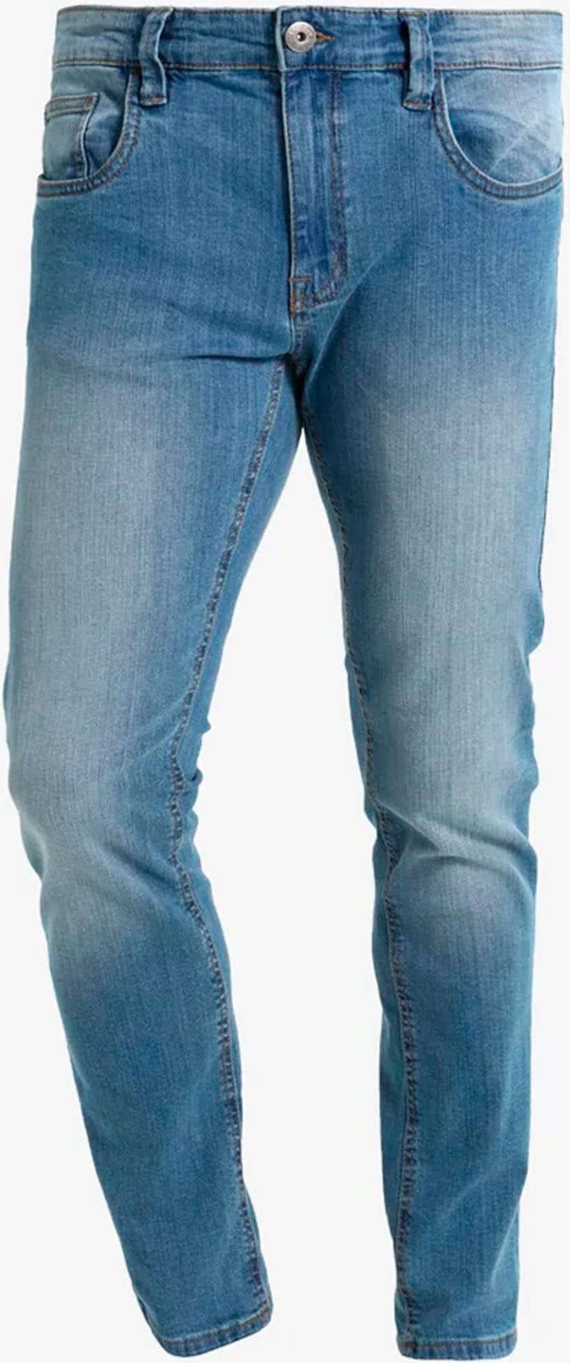 Regular-fit-Jeans INDICODE "Tony", Herren, Gr. 33, Länge 32, blau, Denim/Jeans, Obermaterial: 98% Baumwolle, 2% Elasthan, Abriebeffekte, regular fit lang, Jeans Regular-fit-Jeans, Baumwollmischung, regular fit blau 33, Länge 32