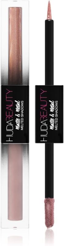 Huda Beauty Matte & Metal Melted liquid eyeshadow shade Request Line and Slow Jams 2x2 ml