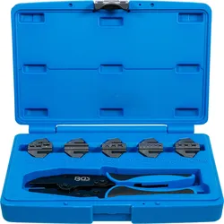 BGS Crimpzangen-Satz | mit 5 Paar Backen