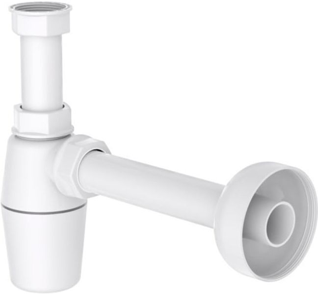 KIRCHHOFF KS Siphon bouteille blanc, 1 1/4
