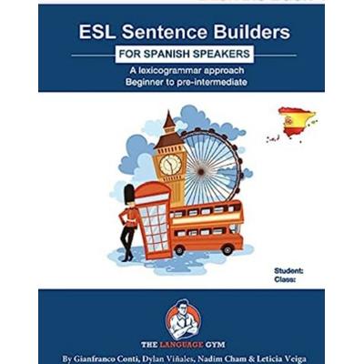 ESL Sentence Builders - Spanish, Taschenbuch von Conti Gianfranco, Piefke Trading Central Europe, 978-3-949651-64-9