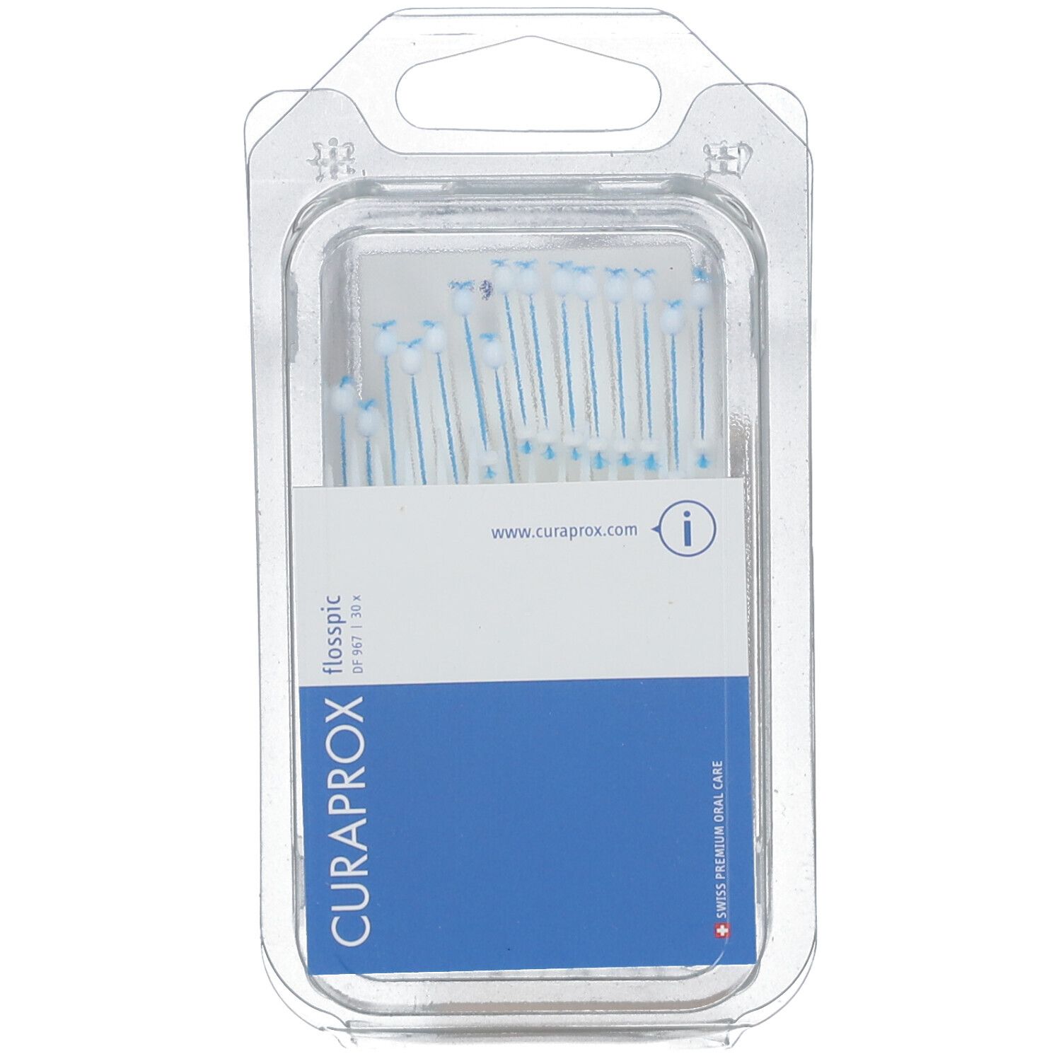 Curaprox DF 967 flosspic 30 St Zahnseide