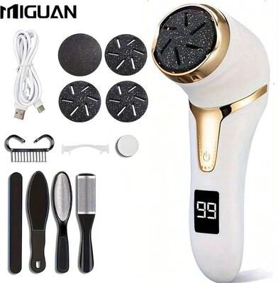 Inspire Essentials Professional Electric Foot Callus Remover Rechargeable Foot File a