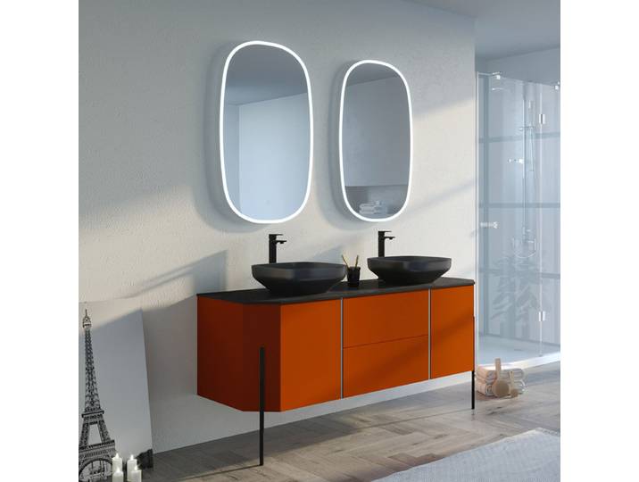 Meubles salle de bain STARZA OS Orange Sierra