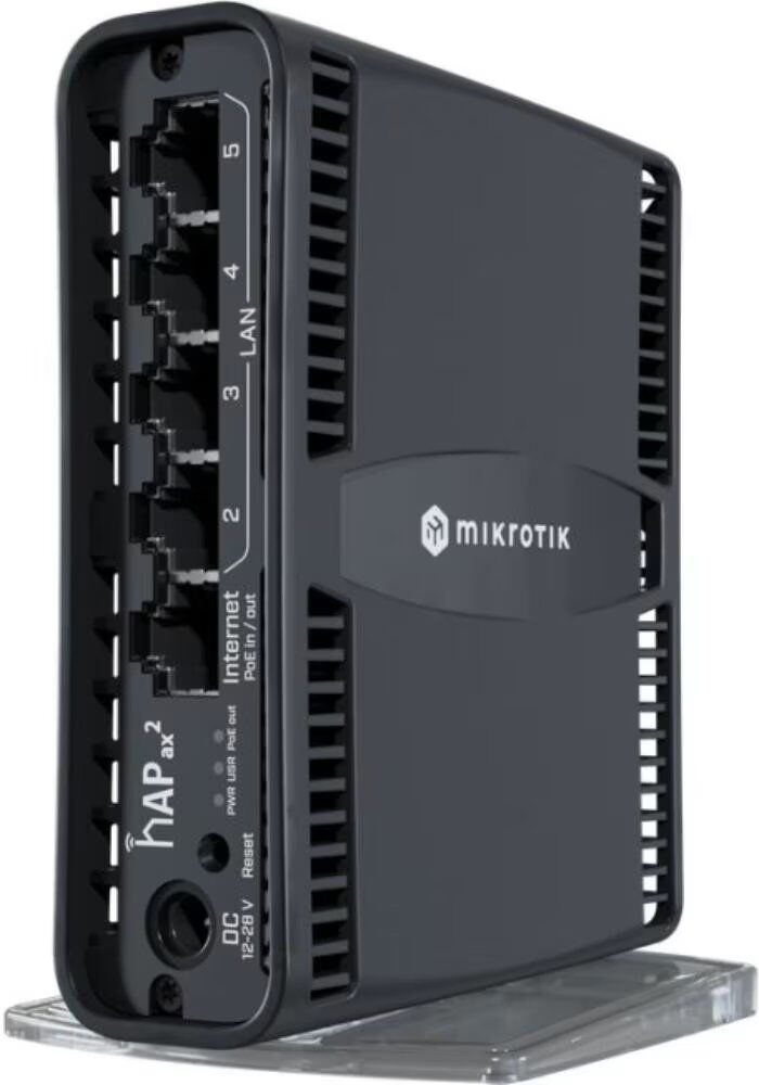 Mikrotik Hap Ax2 Router Wifi6 5xgbe 1poe Dual Talla Única Unisex