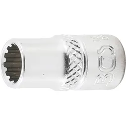 BGS Steckschlüssel-Einsatz Gear Lock | Antrieb Innenvierkant 6,3 mm (1/4"") | SW ...
