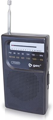 Rádio Portátil AM/FM Analógico - GSC