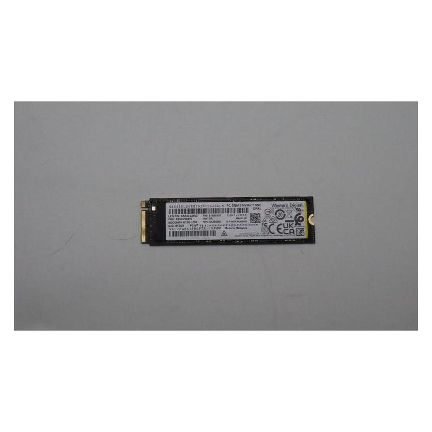 Lenovo SSD ASM 512G M.2 2280 PCIe4x4 (512 GB, M.2 2280) (5SS0V26427)
