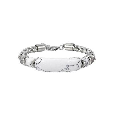 Türkis Dicke Kette Mode Mode Personalisierte Stein Armband Schmuck Silber / Grün Für Täglich Geschenk Ferien