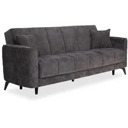 Sofa 3-Sitzer LIBORIUS (BHT 226x92x89 cm) - Bezug: Stoff - BHT 226x92x89 cm