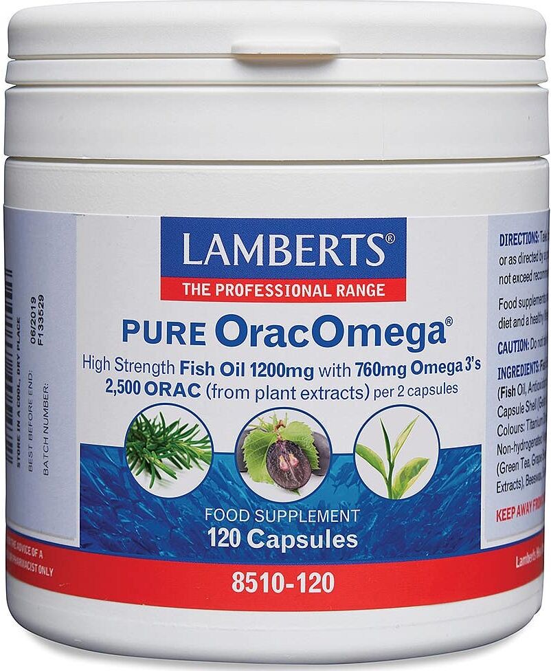 Lamberts Orac Omega Puro 120 Cap
