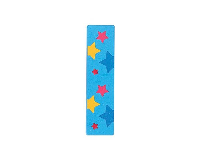 Bigjigs Toys Star Letter I (blauw)