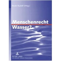 Menschenrecht Wasser?, Fachbücher von Beate Rudolf
