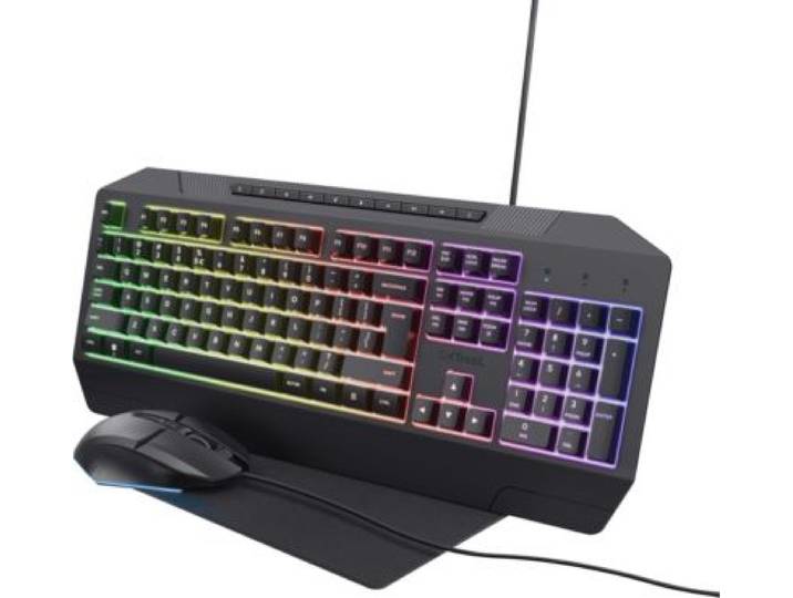 Trust - Clavier Gamer Pack Gaming 3 En 1 Duox