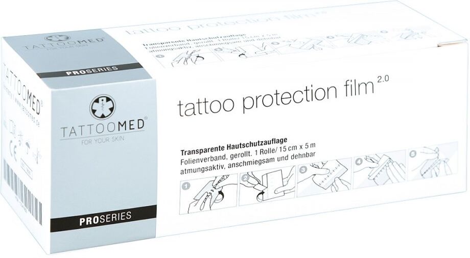 Tattoomed tattoo protection film 2.0 Rolle 15cmx5m