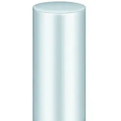 FT-Einbohrband,SIKU®K3150 steigend,für DF,2tlg.,DL,Ø15mm, verkehrsweiß, pulverb.