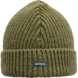 DEVOLD NANSEN WOOL BEANIE - OLIVE - 58