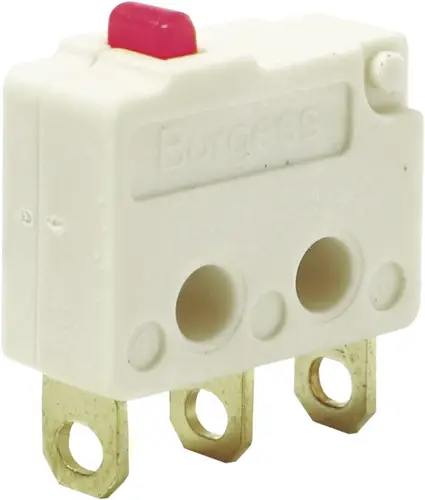 Burgess F4T7YCUL Mikroschalter F4T7YCUL 250 V/AC 5A 1 x Ein/(Ein) IP40 tastend 1St.