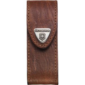 Victorinox Gürteletui 4.0543 für Taschenmesser, aus Leder, mit Klettverschluss, braun