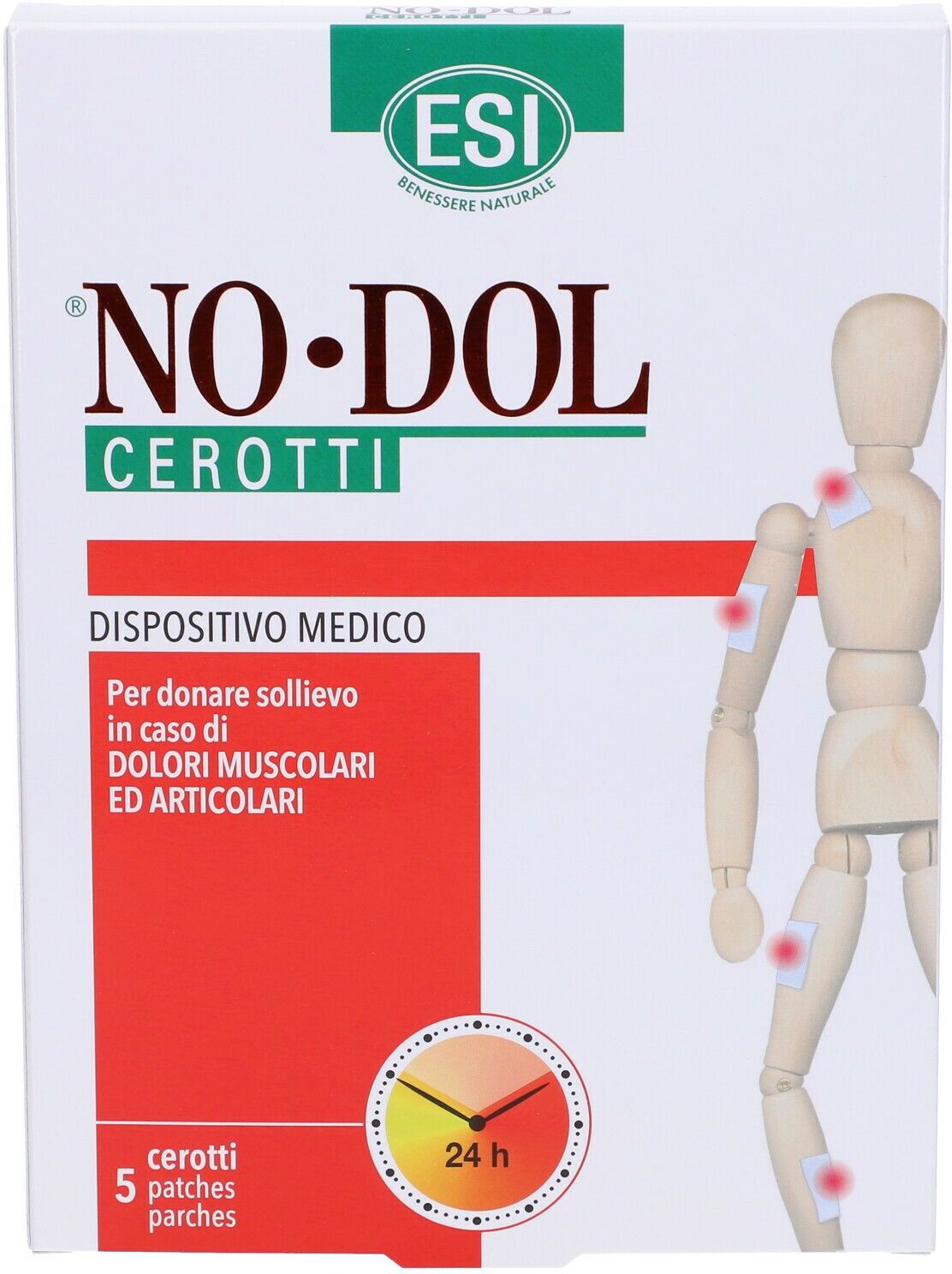 ESI Srl ESI, NoDol Cerotti, 5 pezzi
