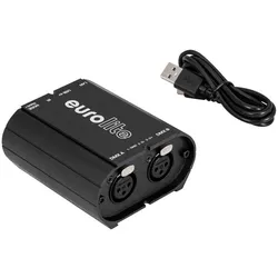 Eurolite USB/LAN-DMX 2x512ch Interface, Lichtsteuerung