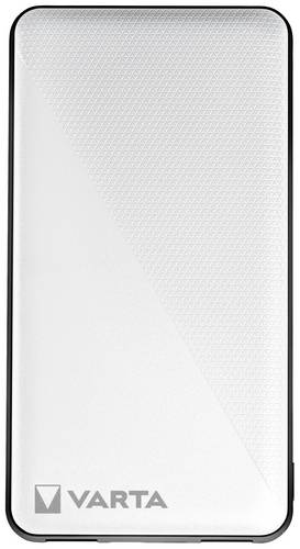 Varta Power Bank Energy 10000 Powerbank 10000 mAh LiPo USB-C Weiß/Schwarz Statusanzeige