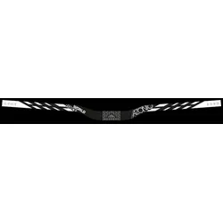 Azonic World Force 318 MTB Lenker 31,8 mm Schwarz Weiß