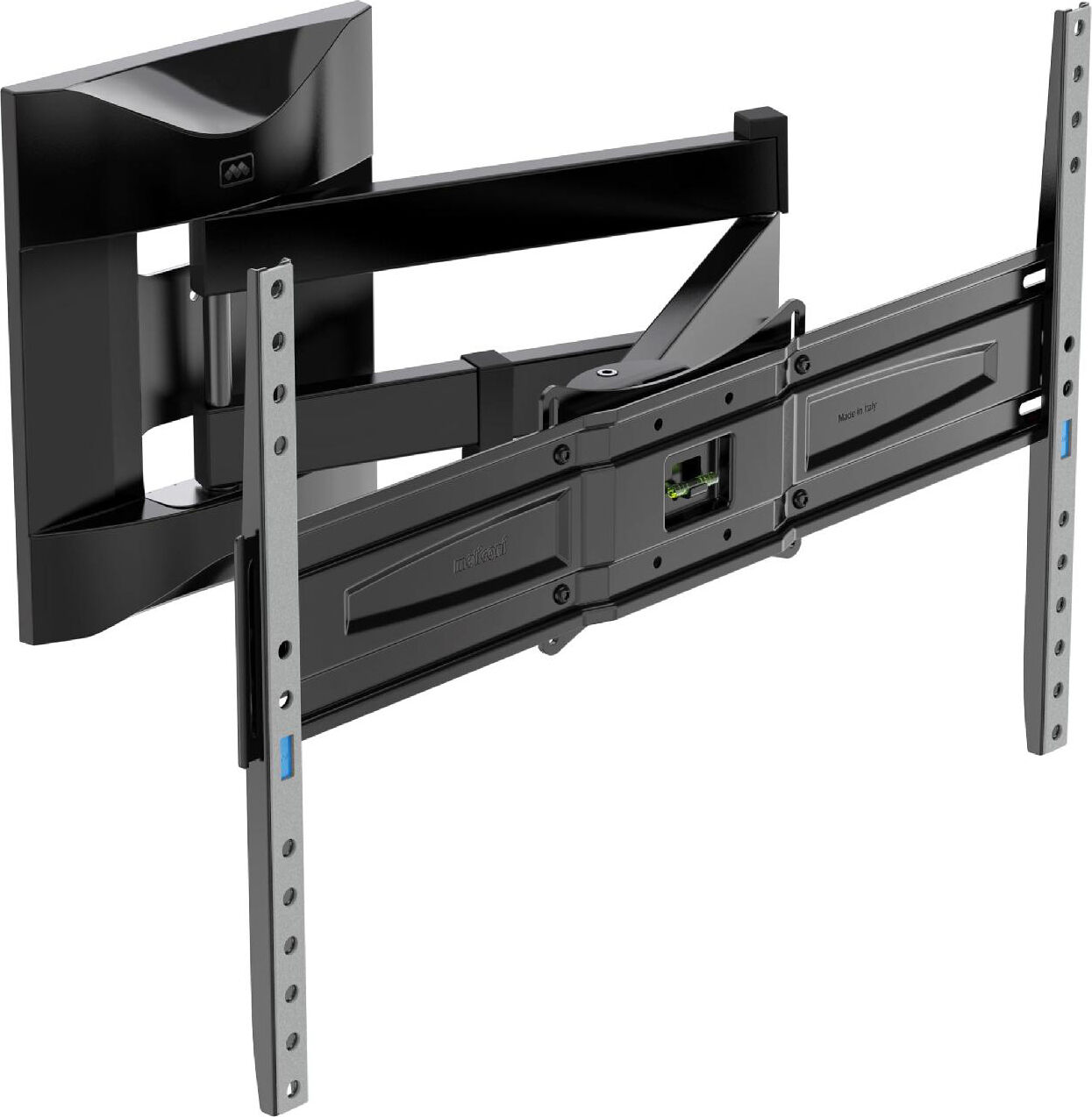 Meliconi 480995 Supporto Tv Braccio A Muro Per Televisori Da 50" A 82" Portata 40 Kg Colore Nero Slimstyle Plus 600 Sdr - 480995