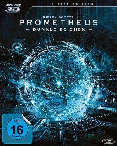 Ridley Scott - Prometheus - Dunkle Zeichen (+ Blu-ray) (+ Bonus Blu-ray) [3D Blu-ray] - Preis vom 09.10.2026 07:28:09 h