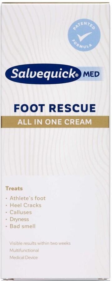 Salvequick Foot Rescue Cream Medicinsk udstyr 100 ml