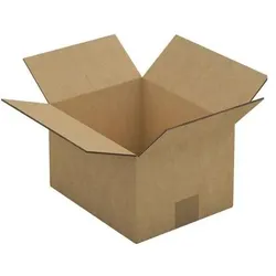 Rajapack, Versandkarton + Versandbox, Raja Versandkarton 2-wellig Pappe 200 (B) x 150 (T) x 250 (H) mm Braun (15 Stk.)