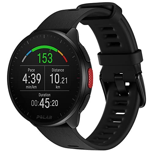 Polar Pacer GPS Hardloophorloge met Hartslagmeter en Slaaptracking - Black