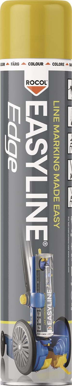 ROCOL Easyline Edge Markeerverf, 750 ml, geel