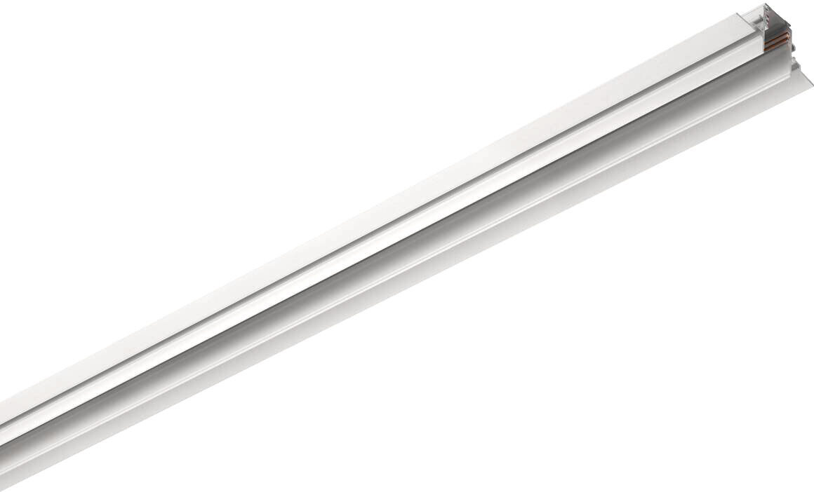 Slv 2m Einbauschiene, 48v Track, Weiß, Dali - 3 Phasen Stromschienen 48v