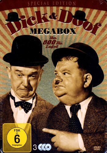 Oliver Hardy - Dick & Doof - Megabox - Special Edition (Metallbox - 3 DVDs) - Preis vom 13.10.2026 19:28:25 h