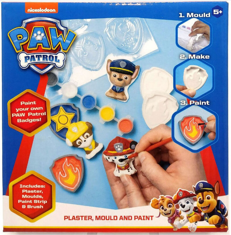 Sambro Gips gieten en schilderen: PAW Patrol