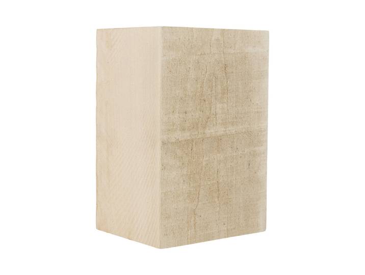Oecoplan Lindenklotz roh 10x12x18 cm