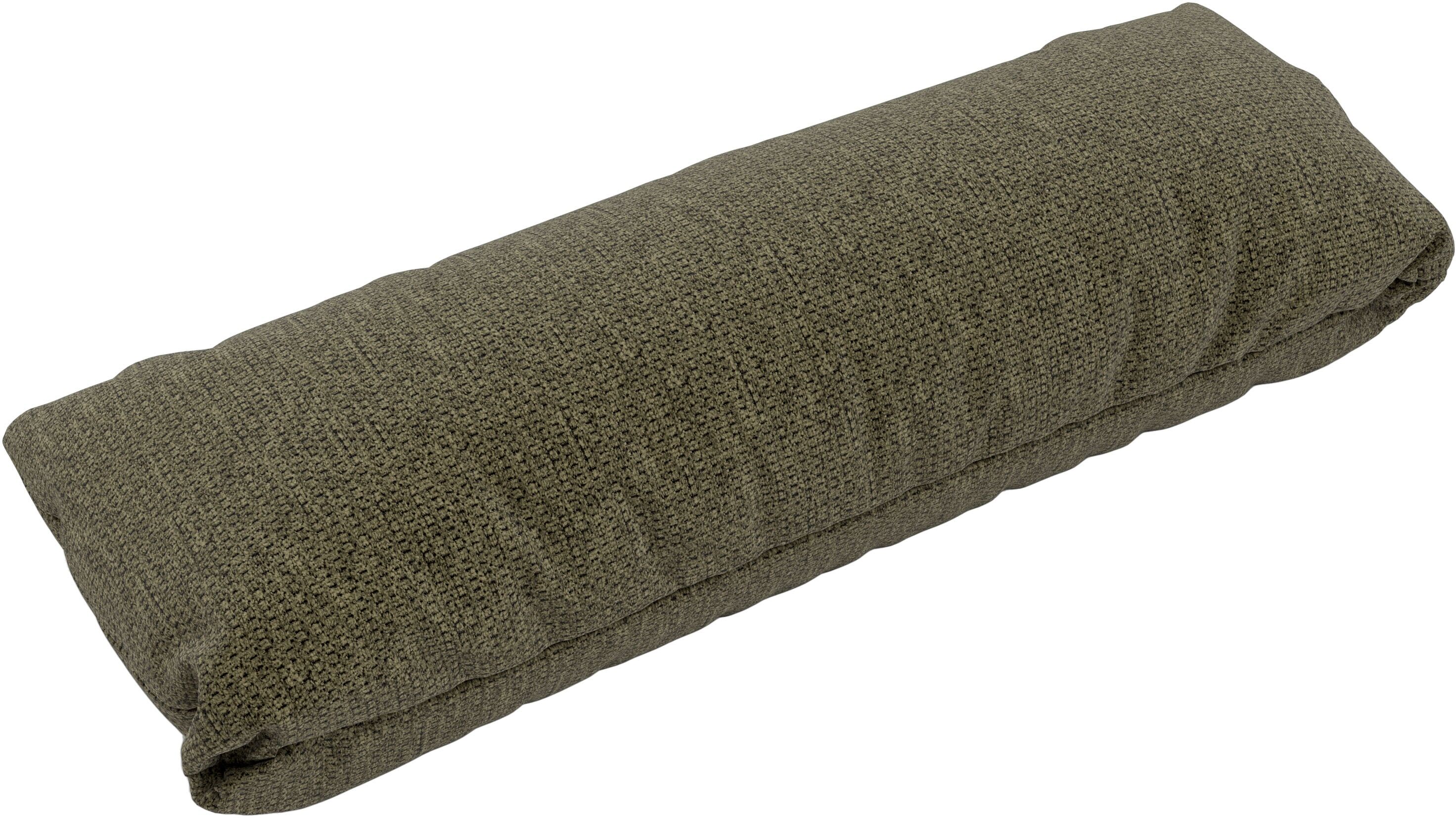 Dekokissen MUSTERRING "JUSTB PM100, perfektes Komfort-Extra", braun (flachgewebe famous, deep turtle, meliert unifarben), B:84cm H:11cm L:25cm, Faserbällchen, Dekokissen_Sitzkissen_Kissenhüllen, Dekokissen, Ergonomische Unterstützung, passender Look & Mus