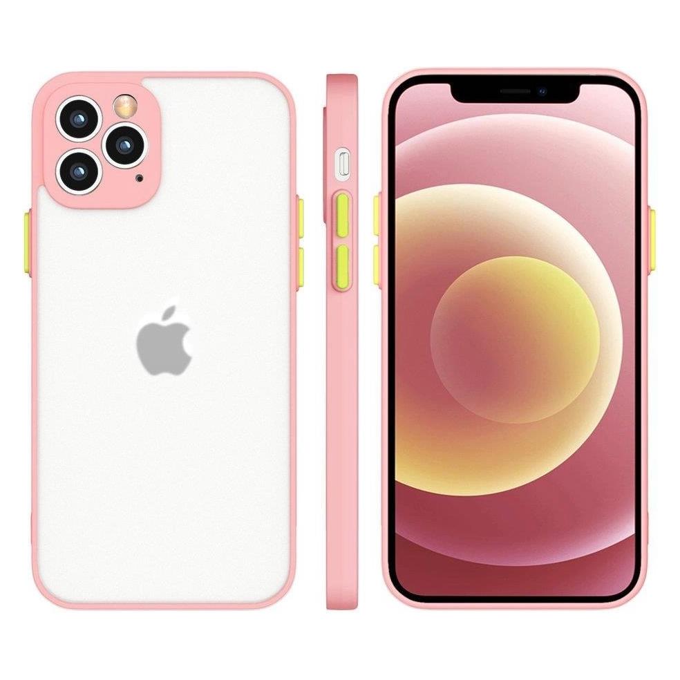 Hurtel Milky Case Flexible, durchscheinende Silikonhülle für Samsung Galaxy A72 4G Pink (Samsung Galaxy A72) (1404978613)