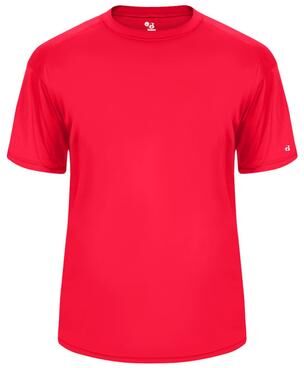 Badger Sport 4120 B Core Top in Hot Coral size 4XL   Polyester BG4120, 412000