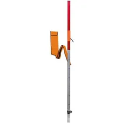 Magni, Linienlaser, Leica Flexi Rod – Nivellierlatte für verschiedene Anwendungen (cm/mm-Skala, runde Dosenlibelle, Alum (Multilinienlaser)