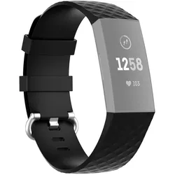 Cover-Discount Silikon Band (Silikon), Uhrenarmband, Schwarz