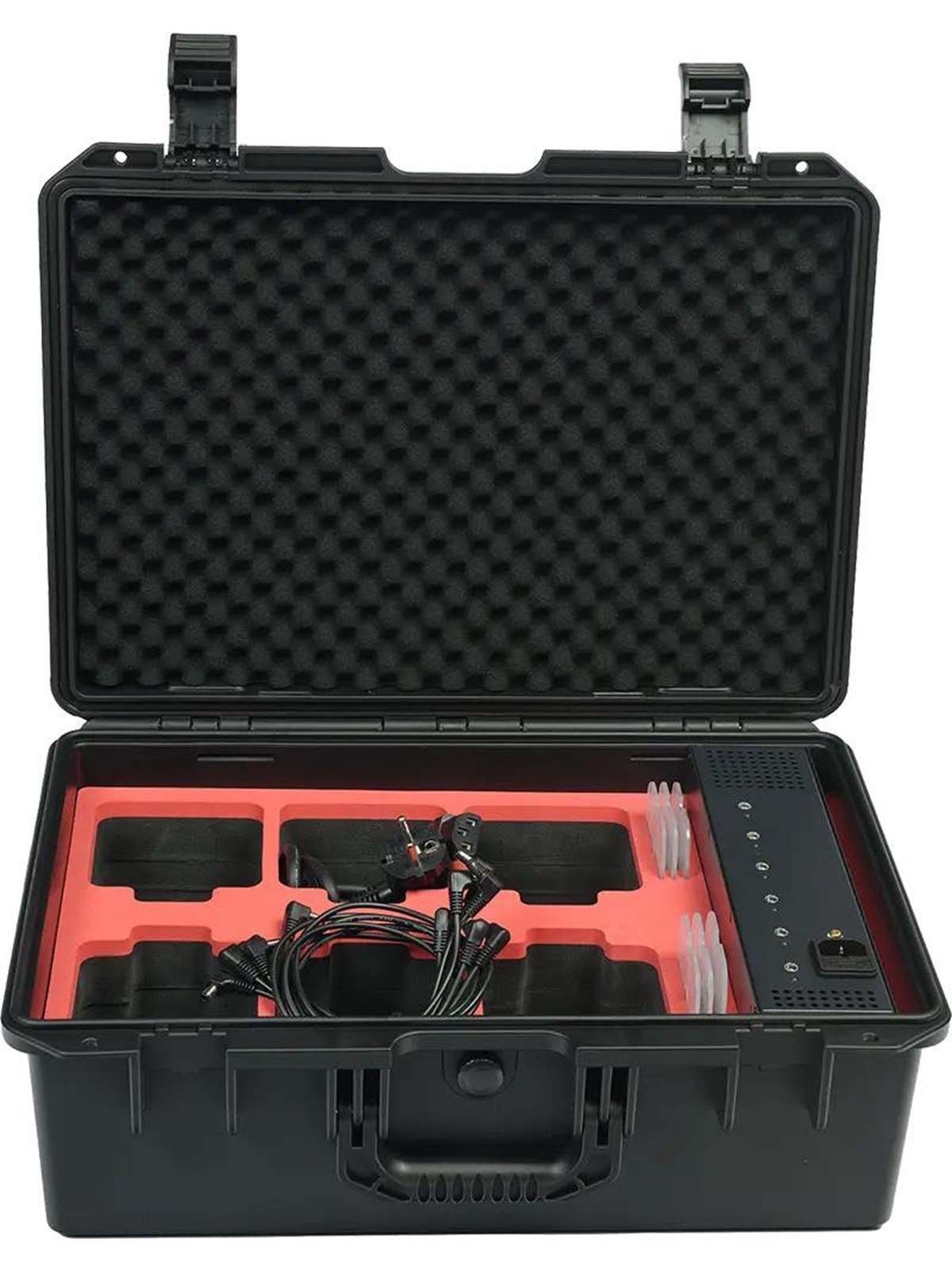 Algam Lighting Transportkoffer mit Ladestation für 6 EVENT PAR 44 QUAD IP