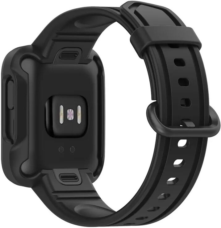INF Uhrenarmband für Xiaomi Mi Redmi Watch Lite/ Redmi Horloge 2/Xiaomi Poco Watch Schwarz