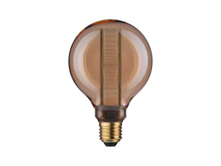PAULMANN LED-Leuchtmittel G95 Inner Glow ring 230lm gold 1800K , gold (goldfarben), L:14,5cm Ø:9,5cm, Leuchtmittel, LED-Leuchtmittel