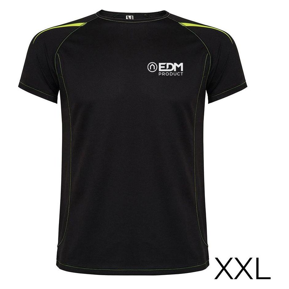 EDM Black sports t-shirt size-xxl roly (XXL) (57575008)