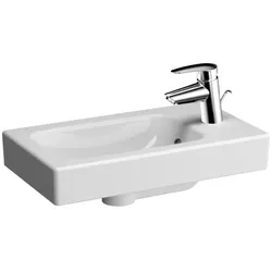 VitrA Options Handwaschbecken 5870B003-0001 50,5x28cm, Überlauf/Hahnloch rechts, weiß