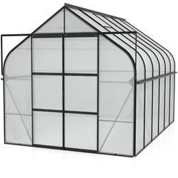 Vitavia Aktionsangebot (inkl. 100 Euro Zubehör): Gewächshaus "Diana 9900",schwarz,9,9 m2