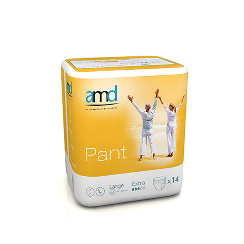AMD Pant Extra Large - 12 paquets de 14 protections