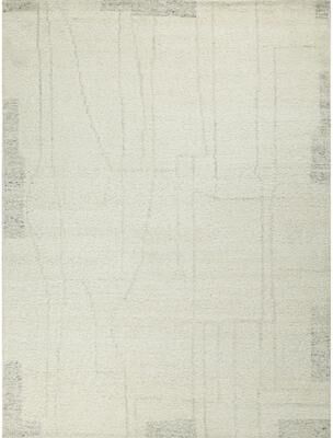 Exquisite Rugs Kokomo flatweave New Zealand Wool Ivory/Silver Area Rug